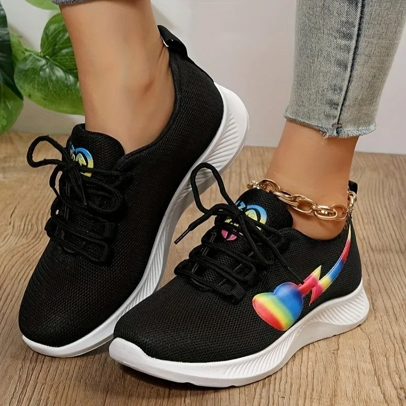 Mesh Lace-Up Sneakers sold by Charming Charlie product image thumbnail 4