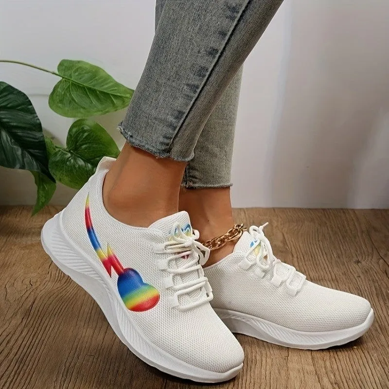 Mesh Lace-Up Sneakers sold by Charming Charlie product image thumbnail 5