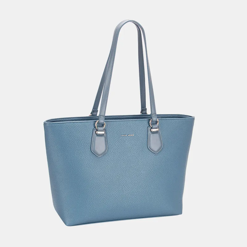 David Jones PU Leather Tote Bag sold by Charming Charlie