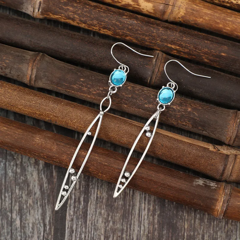 Alloy Rhinestone Asymmetric Earrings sold by Charming Charlie