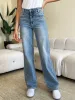 Judy Blue Full Size High Waist Wide Leg Jeans sold by Charming Charlie