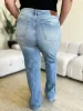 Judy Blue Full Size High Waist Wide Leg Jeans sold by Charming Charlie