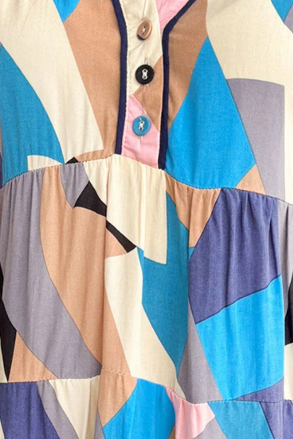 Ruffled Collared Neck Cap Sleeve Mini Dress sold by Charming Charlie product image thumbnail 3