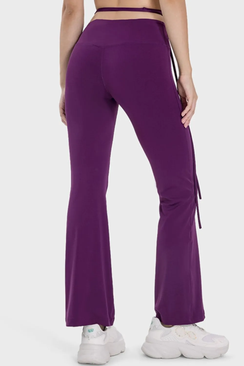 Tied Mid-Rise Waist Active Pants sold by Charming Charlie product image thumbnail 5