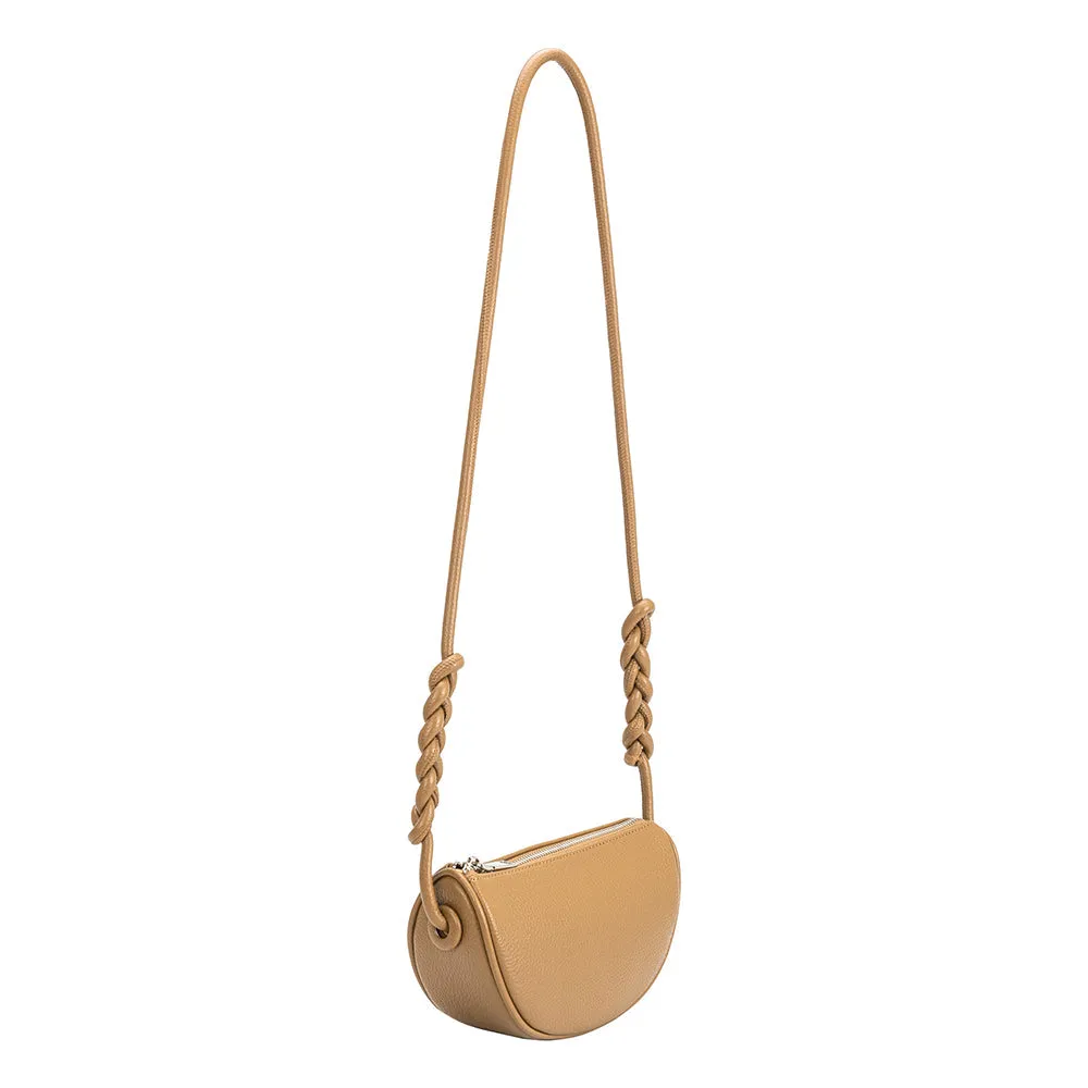 Hannah Nude Recycled Vegan Crossbody Bag sold by Charming Charlie product image thumbnail 2