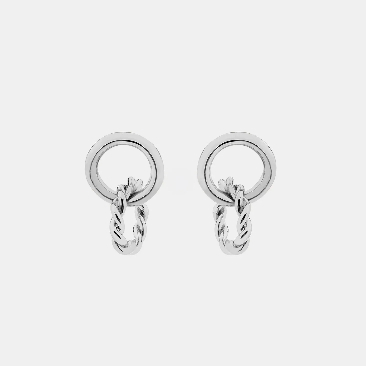 Copper Double-Hoop Earrings sold by Charming Charlie product image thumbnail 5