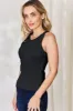 Basic Bae Full Size Round Neck Racerback Tank sold by Charming Charlie