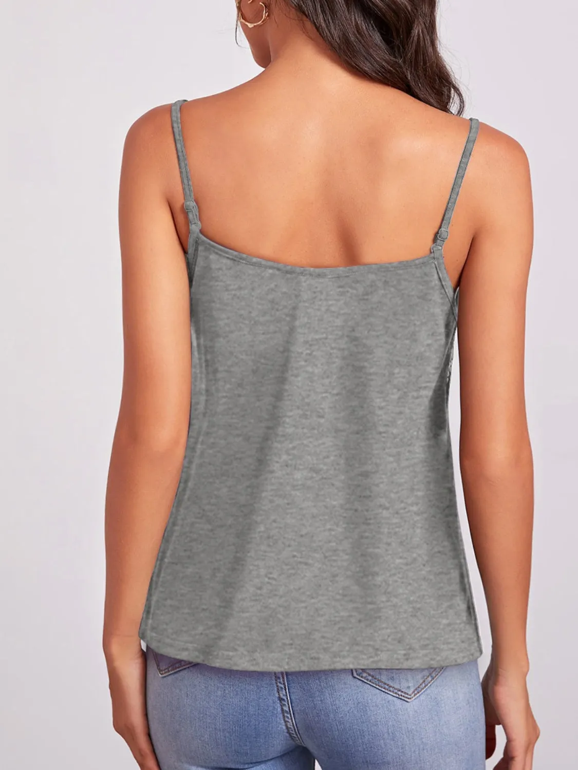 Geometric V-Neck Spaghetti Strap Cami sold by Charming Charlie product image thumbnail 5