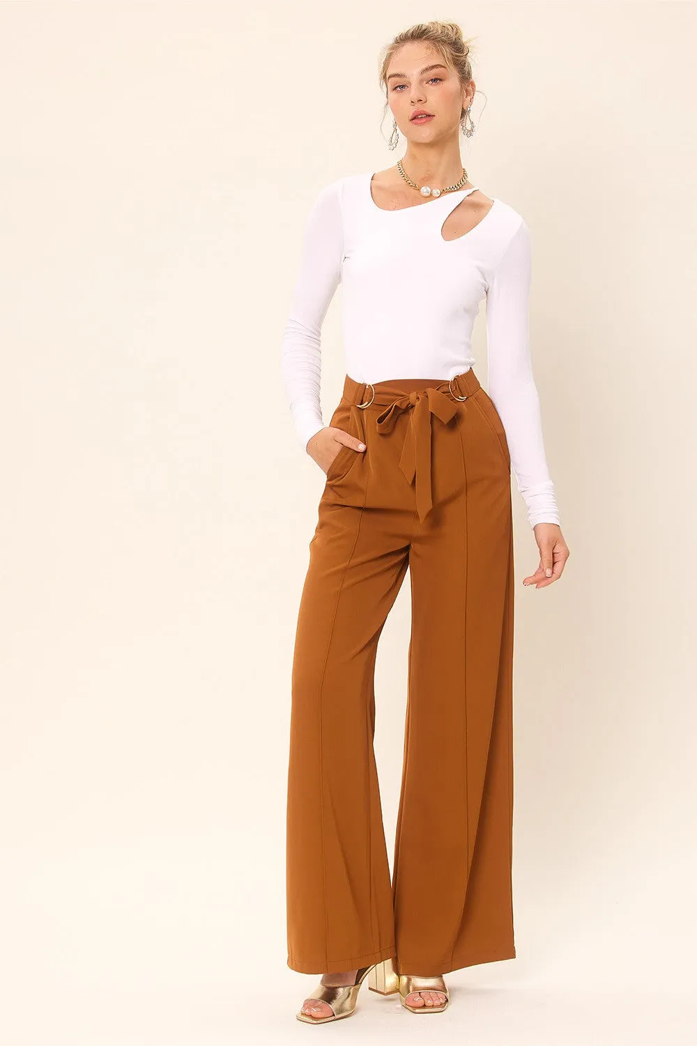 Idem Ditto Front Cut Out Long Sleeve Knit Top sold by Charming Charlie product image thumbnail 5