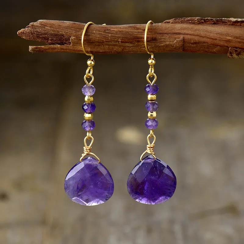 Natural Stone Bead Shape Earrings sold by Charming Charlie