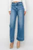 Risen Full Size High Rise Wide Leg Jeans sold by Charming Charlie
