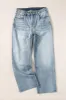 High Waist Straight Jeans with Pockets sold by Charming Charlie