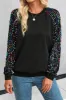 Sequin Round Neck Long Sleeve Blouse sold by Charming Charlie