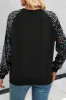 Sequin Round Neck Long Sleeve Blouse sold by Charming Charlie