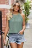 Eyelet Round Neck Sleeveless Top sold by Charming Charlie