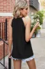 Eyelet Round Neck Sleeveless Top sold by Charming Charlie