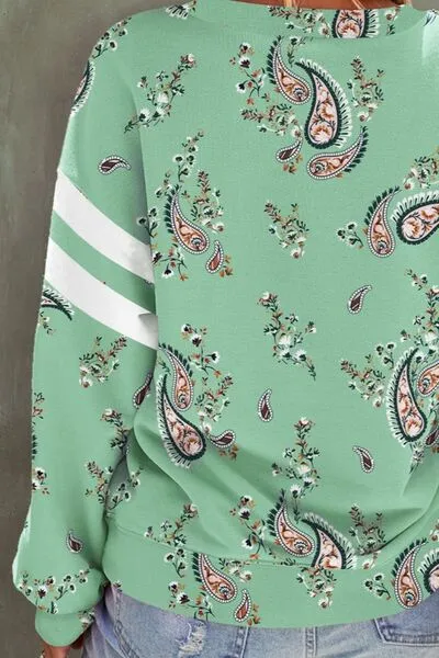 Paisley Dropped Shoulder T-Shirt sold by Charming Charlie product image thumbnail 3