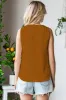 V-Neck Wide Strap Tank sold by Charming Charlie