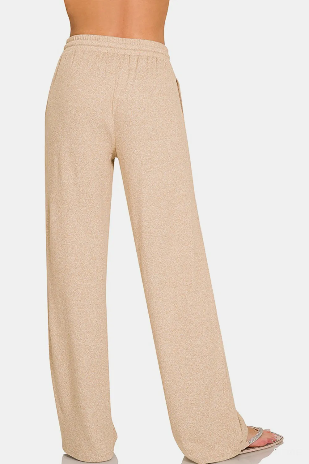 Zenana Crop Tank and Drawstring Pants Set sold by Charming Charlie product image thumbnail 3