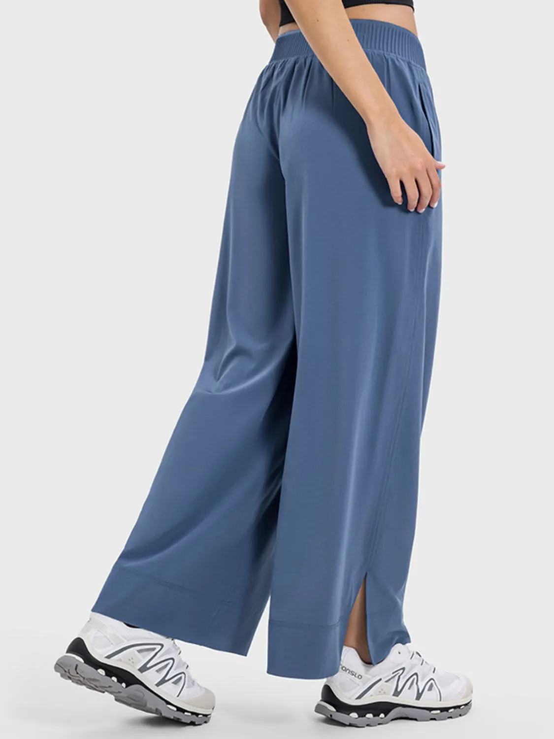 Slit Wide Leg Active Pants sold by Charming Charlie product image thumbnail 2