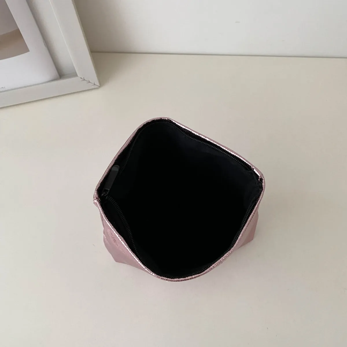 PU Leather Clutch with Zip sold by Charming Charlie product image thumbnail 5