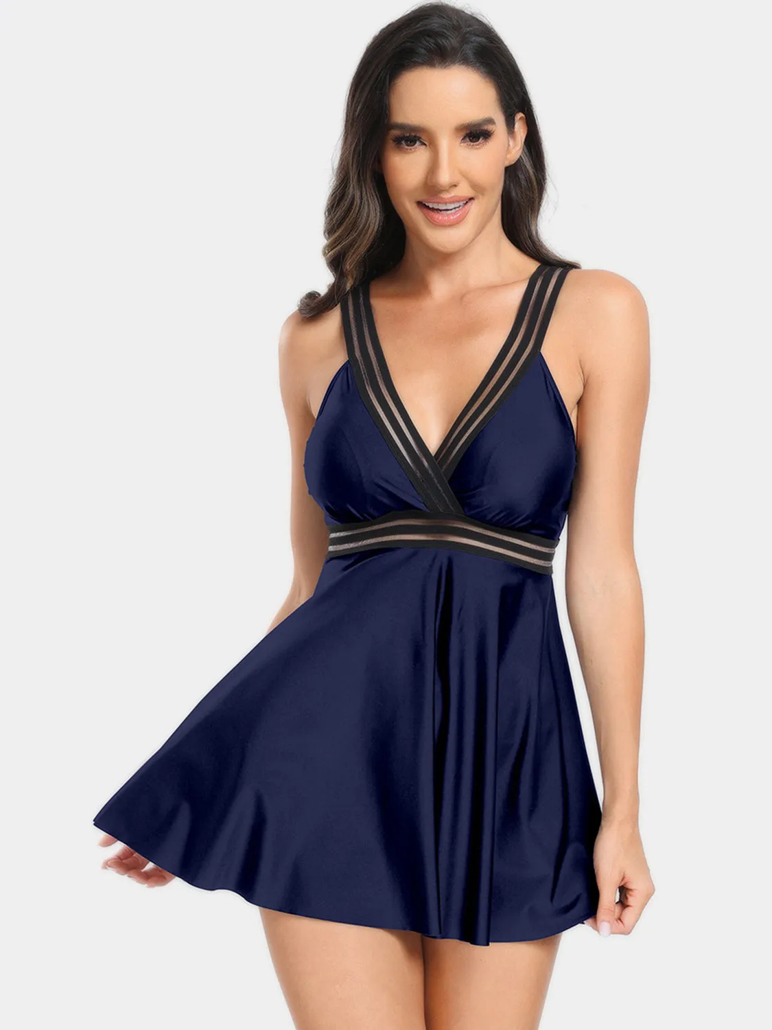 Surplice Wide Strap Two-Piece Swim Set sold by Charming Charlie product image thumbnail 3