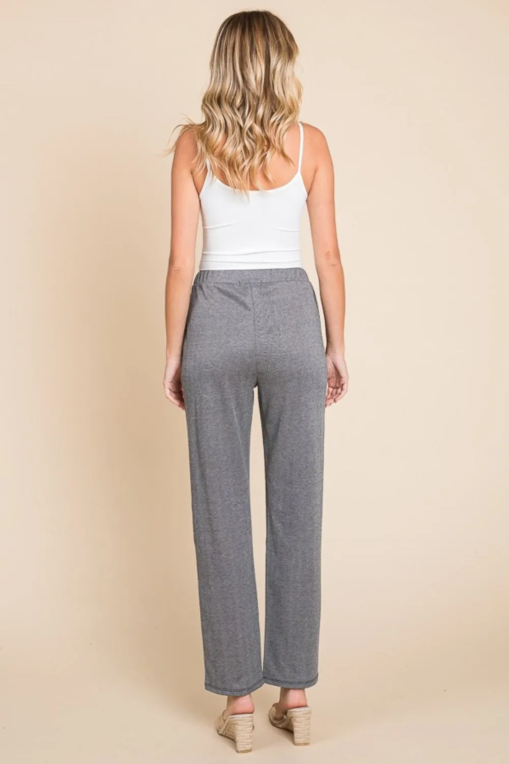 Culture Code Full Size Pin Tuck Detail Slim Pants sold by Charming Charlie product image thumbnail 2