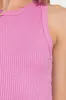 Zenana Ribbed Crew Neck Tank sold by Charming Charlie