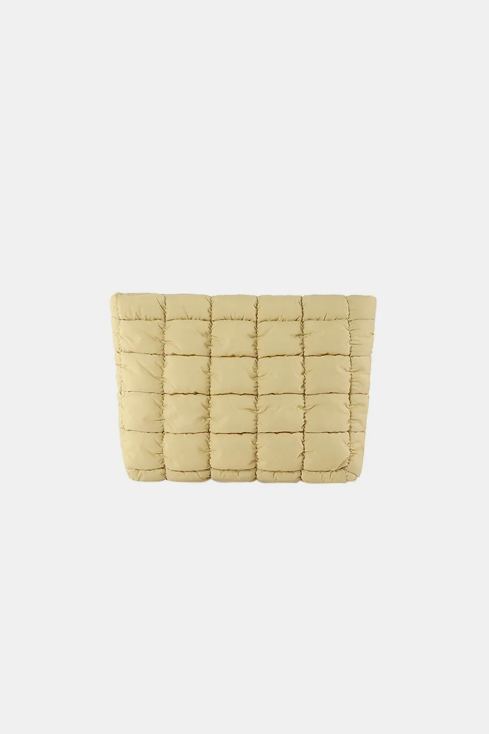 Zenana Quilted Puffy Pouch Clutch Bag sold by Charming Charlie product image thumbnail 4