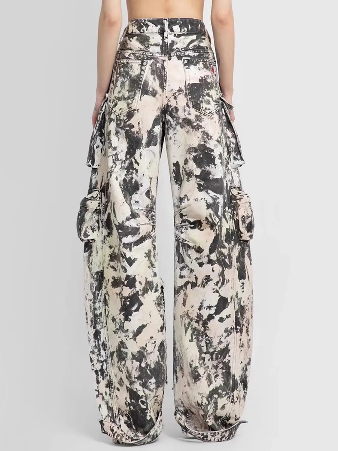 Pocketed High Waist Wide Leg Jeans sold by Charming Charlie product image thumbnail 2