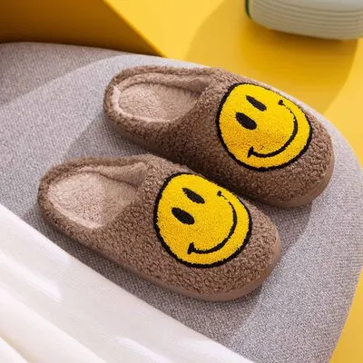 Melody Smiley Face Slippers sold by Charming Charlie product image thumbnail 4