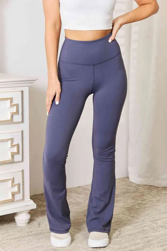Basic Bae Wide Waistband Bootcut Sports Pants sold by Charming Charlie