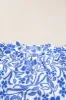 Printed Notched Half Sleeve Blouse sold by Charming Charlie