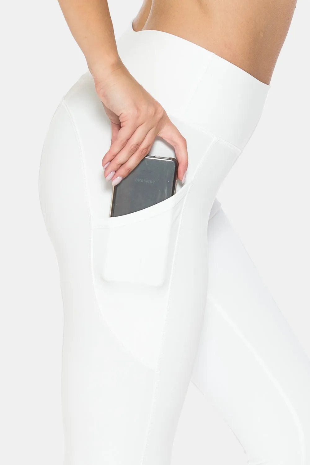 Leggings Depot High Waist Leggings with Pockets sold by Charming Charlie product image thumbnail 2