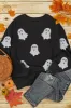 Glitter Round Neck Long Sleeve Sweatshirt sold by Charming Charlie