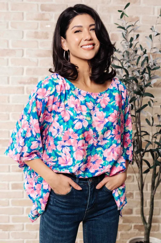 Getting Better All the Time Batwing Top sold by Charming Charlie