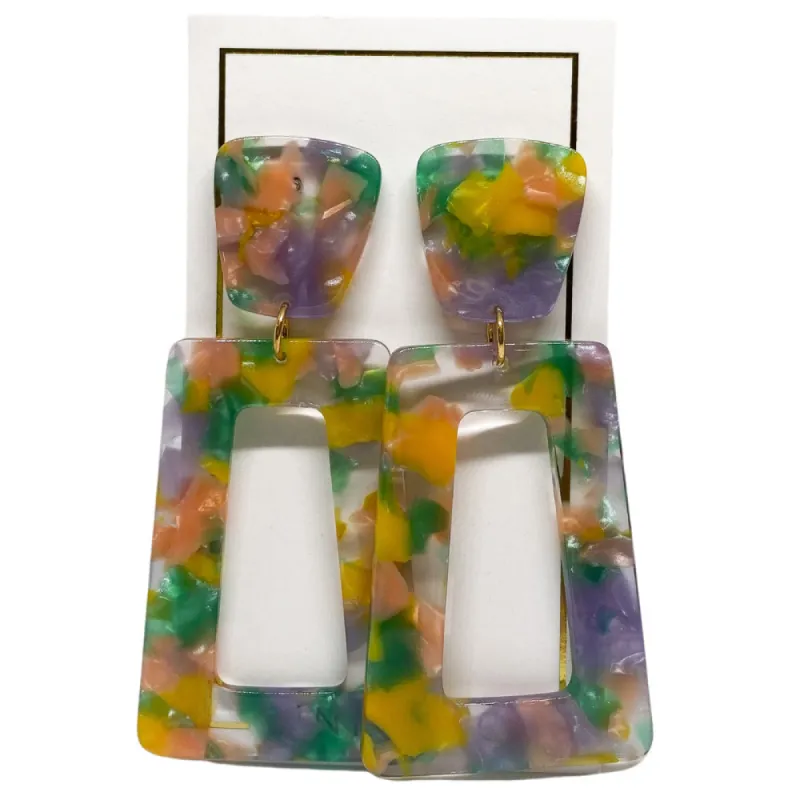 Kennedy - Pink and Green Confetti made by Charming Charlie