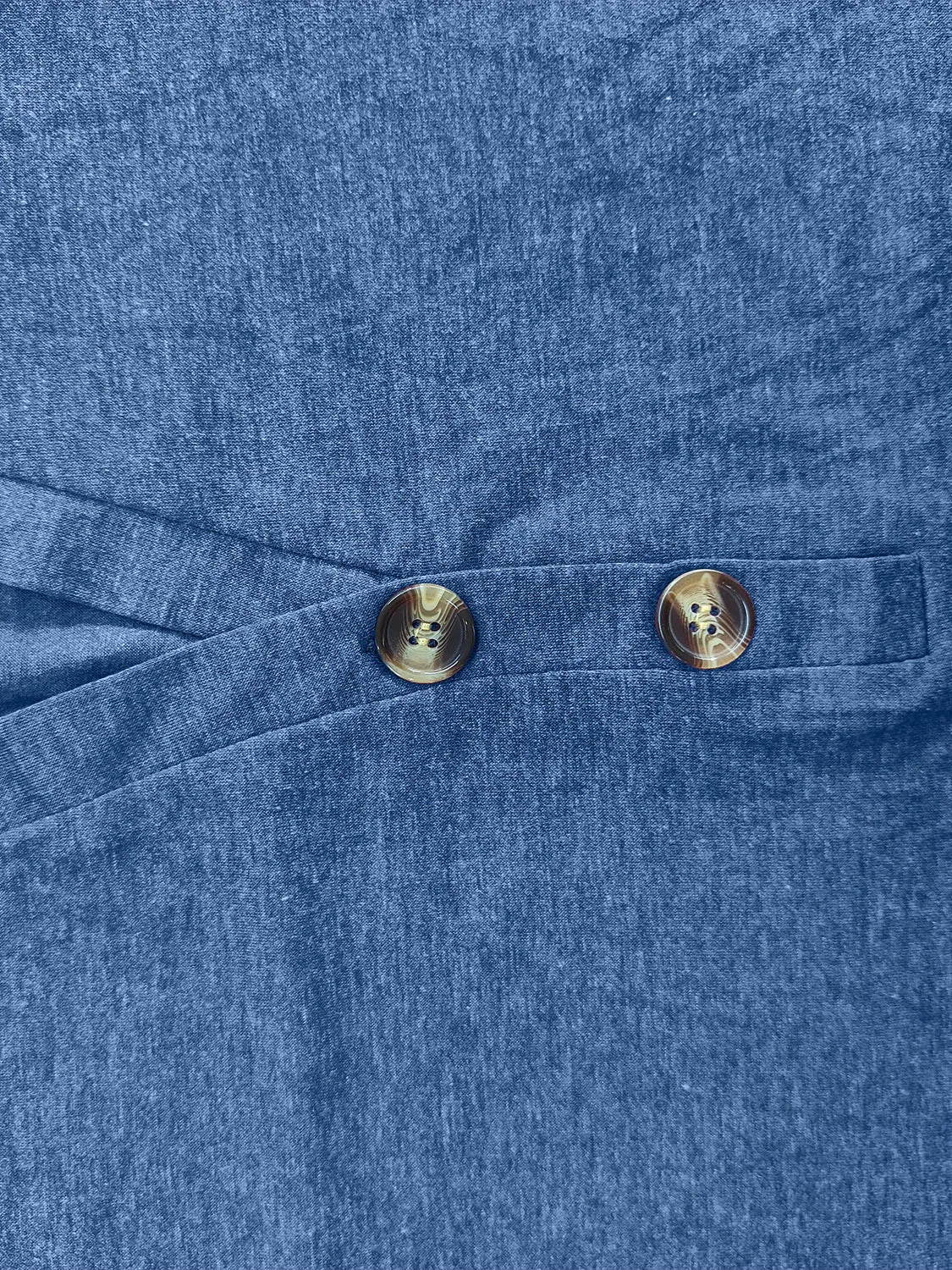 Full Size Notched Long Sleeve T-Shirt sold by Charming Charlie product image thumbnail 2