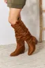 East Lion Corp Block Heel Knee High Boots sold by Charming Charlie