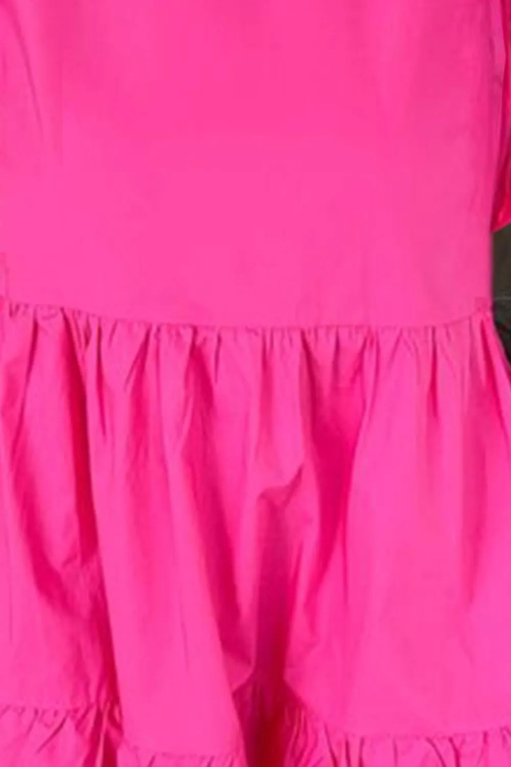 Ruffled Round Neck Cap Sleeve Mini Dress sold by Charming Charlie product image thumbnail 3