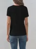 Smile Graphic Round Neck Short Sleeve T-Shirt sold by Charming Charlie