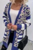 Leopard Open Front Long Sleeve Cardigan sold by Charming Charlie