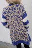 Leopard Open Front Long Sleeve Cardigan sold by Charming Charlie