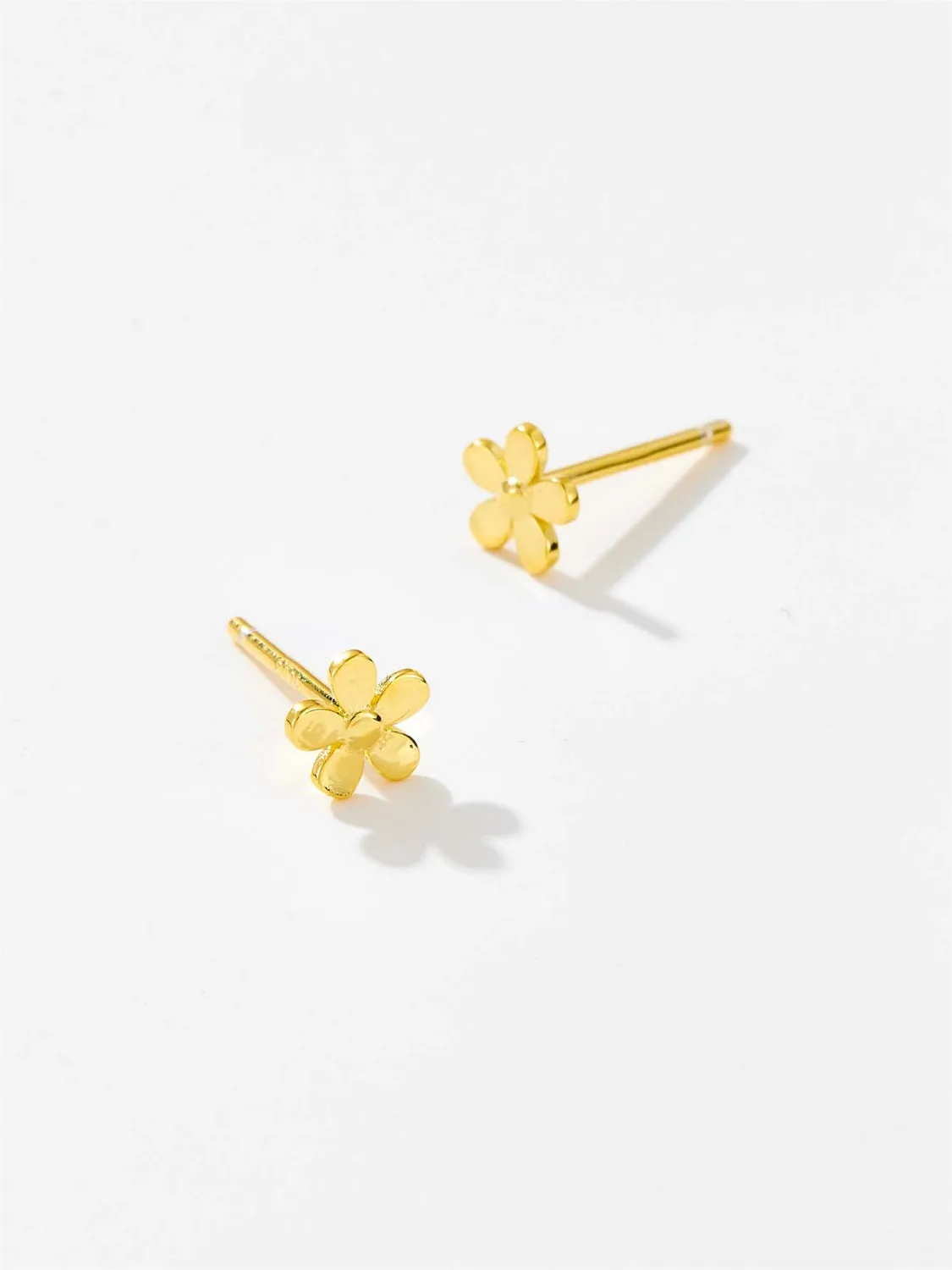 925 Sterling Silver Flower Shape Stud Earrings sold by Charming Charlie product image thumbnail 3