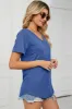 V-Neck Short Sleeve T-Shirt sold by Charming Charlie