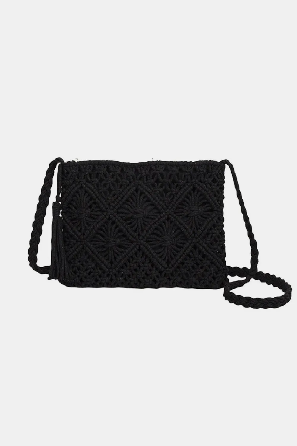 Zenana Woven Braided Strap Shoulder Bag sold by Charming Charlie product image thumbnail 4