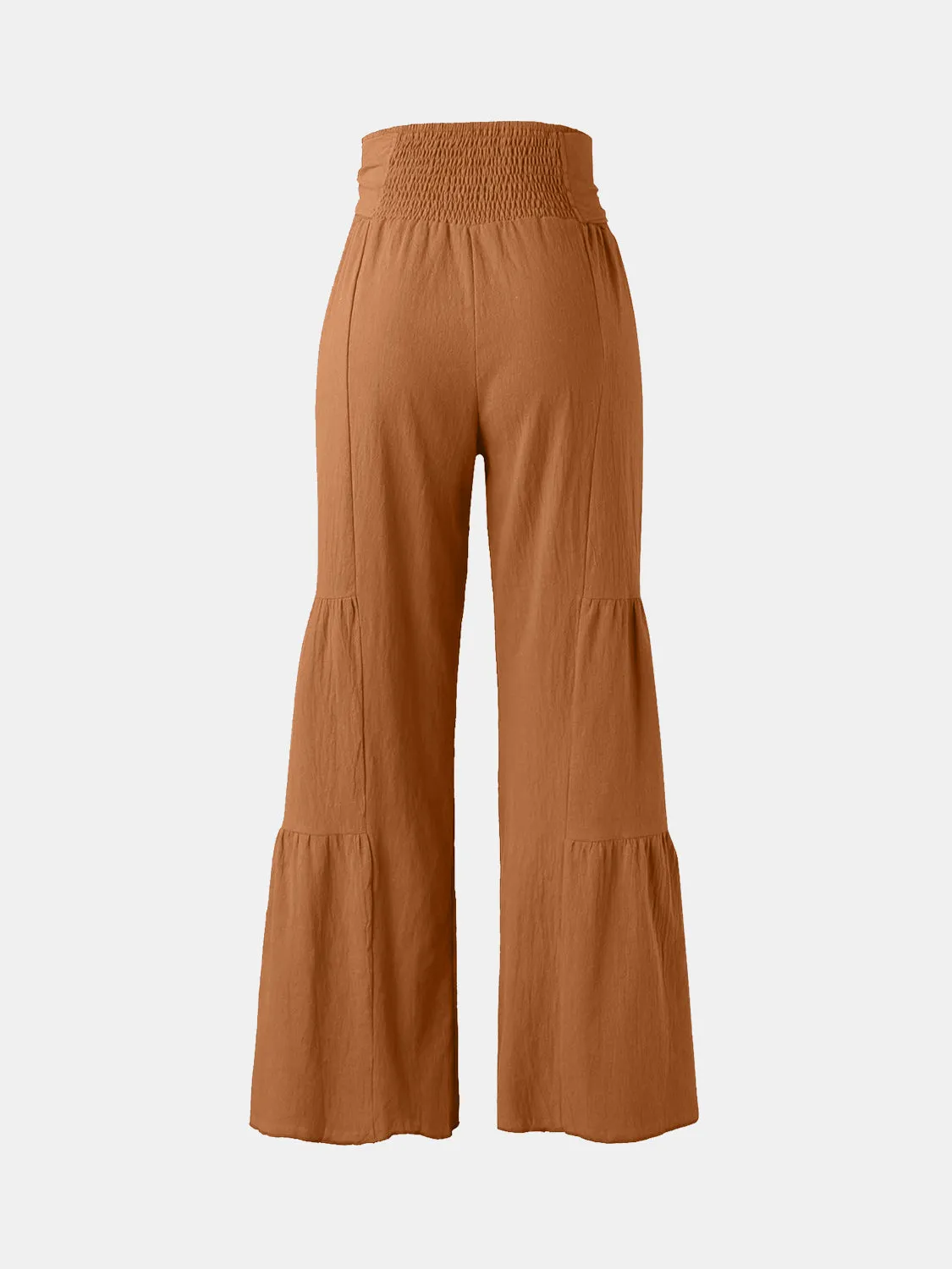 Tied Ruched Wide Leg Pants sold by Charming Charlie product image thumbnail 3