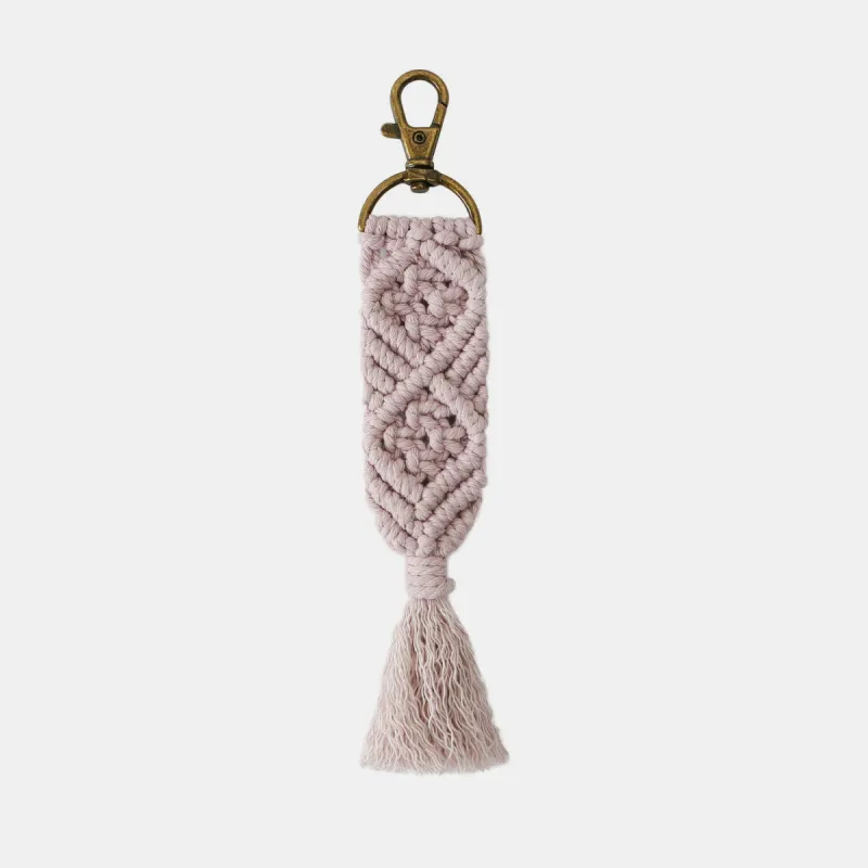 Cotton Cord Key Chain with Tassel sold by Charming Charlie