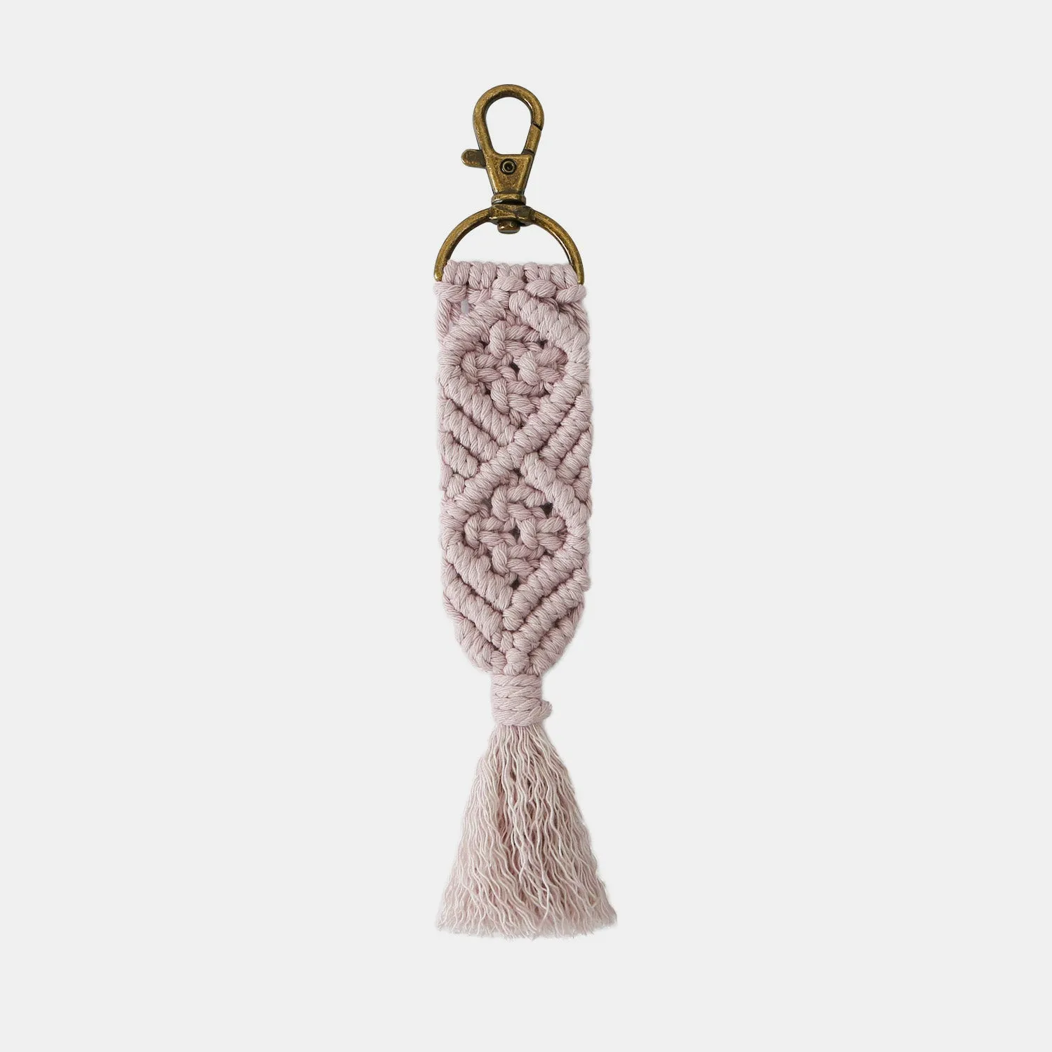 Cotton Cord Key Chain with Tassel sold by Charming Charlie