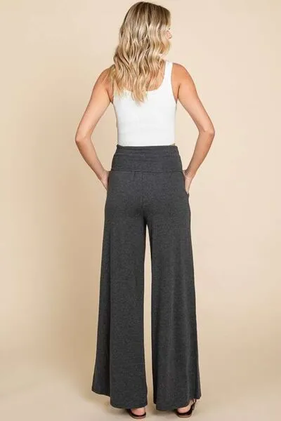 Culture Code Wide Waistband High Waist Wide Leg Pants sold by Charming Charlie product image thumbnail 3